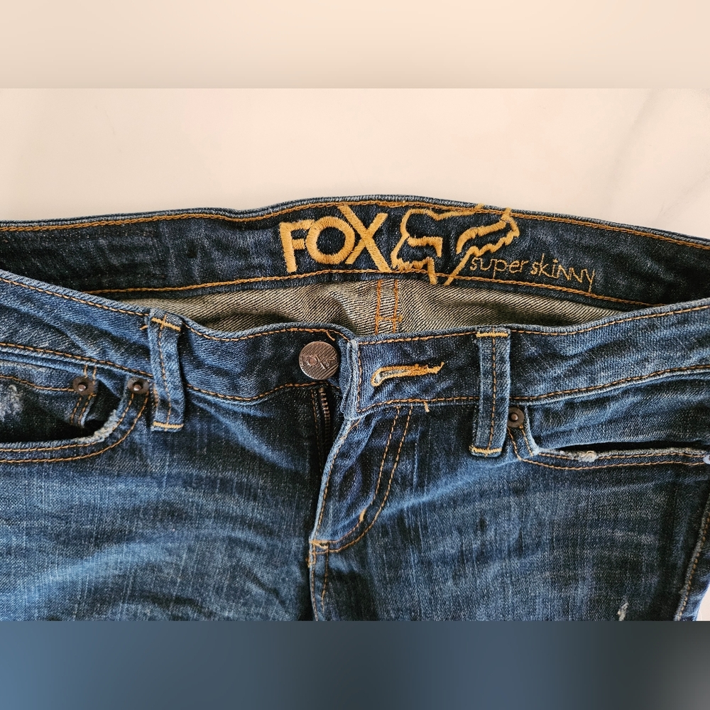 Fox Women's Straight Leg Jeans - Blue